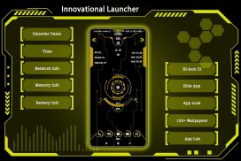 Innovational Launcher -AppLock screenshot 0