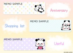 Sticky Note Mochimochi Panda screenshot 2