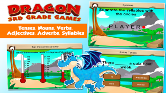 3rd Grade Dragon Kids Games screenshot 3