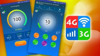 Wifi, 5G, 4G, 3G speed test - Speed check screenshot 0