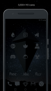 Murdered Out - Black Icon Pack (Pro Version) screenshot 1
