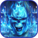 خلفية الكيبورد Flaming Ice Sku Icon