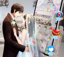 Romantic Wedding Sweet Couple Theme screenshot 3