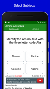 Amino Acids Quiz screenshot 2