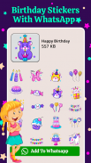 Birthday Stickers For WAStickerApps screenshot 1