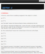 Bare Act of RESERVE BANK OF INDIA , 1934 - English screenshot 1