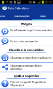 Lembretes Talking Calendar screenshot 3
