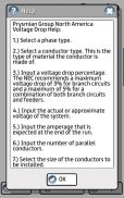 Prysmian Group Voltage Drop screenshot 8