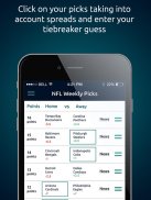 Football Pick'em Sweepstakes screenshot 6