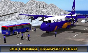 US Police Airplane Cop Dog Transporter Kids Games screenshot 4