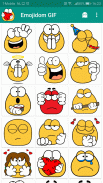 Emojidom animados / GIF emoticons e emoji screenshot 0