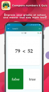 Comparing numbers :maths learn screenshot 6