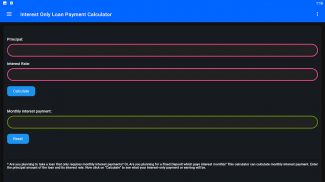 Interest Only Loan Payment screenshot 4