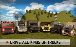 Offroad Big Rig Truck Driver: USA Truck Simulator screenshot 8