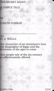 The Secret Agent: A Simple Tale by Joseph Conrad screenshot 1