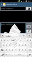 Weiße Tastatur screenshot 1