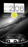 Next Launcher Theme Kromium BW screenshot 1