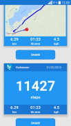 Pedometer - Step Counter, walking tracker screenshot 1