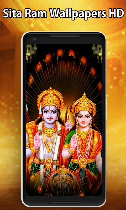 shree ram ji with mata sita | Wallpapers.ai