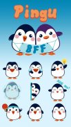 GO Keyboard Pingu Sticker screenshot 4