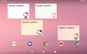 Notas : Hello Kitty Memo Pad screenshot 0