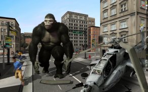 Angry Gorilla Rampage : Mad King Kong City Smasher screenshot 1