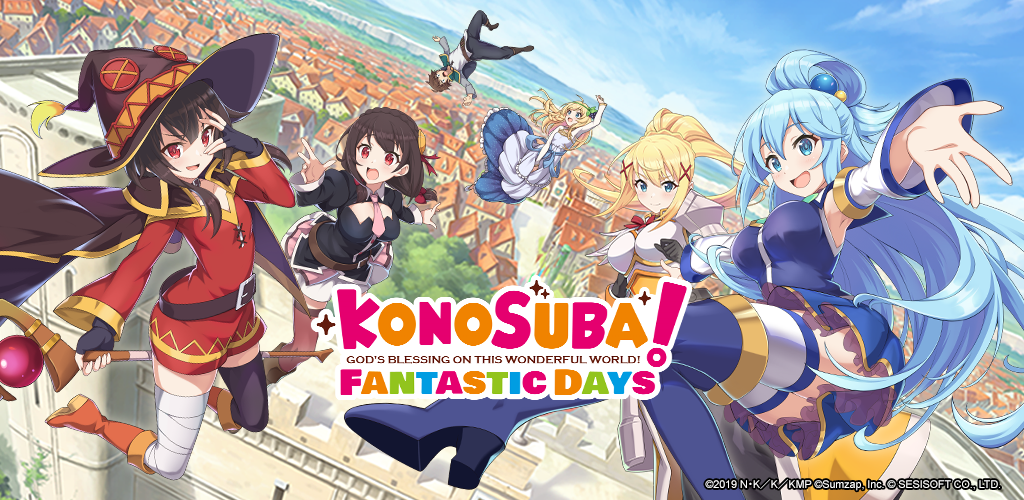 Nexon's RPG KonoSuba: Fantastic Days is out now