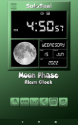 Clock Moon Phase Alarm screenshot 5