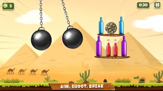 Slingshot Bottle Shooting Game screenshot 6