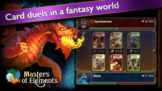 Masters of Elements－CCG game + online arena & RPG screenshot 2