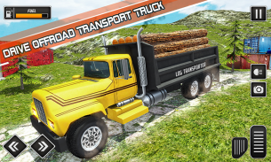 Log angkutan truk kargo - Game mengemudi truk screenshot 1
