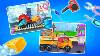 Truck wash shower Builder Game screenshot 3