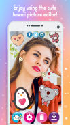 Cute Kawaii Stickers – Photo Editor screenshot 7