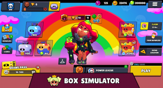 Box Simulator Mandy Brawl Star screenshot 4