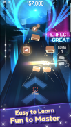Dancing Blade: juego de ritmo y música electrónica screenshot 1