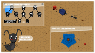 Ant Evolution Game : Tasty Bug Planet Simulator screenshot 0