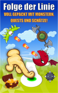 Folge der Linie Monster Lauf: Finger Rennen Deluxe screenshot 17