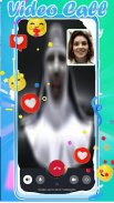 Nun Valak Horror AI Video Call screenshot 1