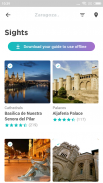 Zaragoza Travel Guide in English with map screenshot 5