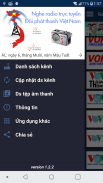 Radio Việt Nam - nghe đài trực tuyến, nghe dai FM screenshot 0