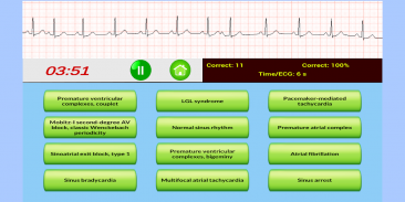 ECG Rhythm Quiz screenshot 1