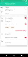 Pembayaran dan pengingat tagihan screenshot 1