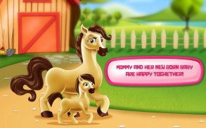 Pony and Newborn Baby Caring screenshot 4