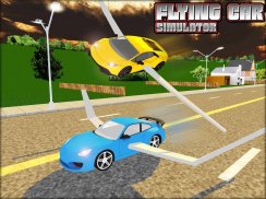 Fliegen Jet Car Simulator 3D screenshot 8