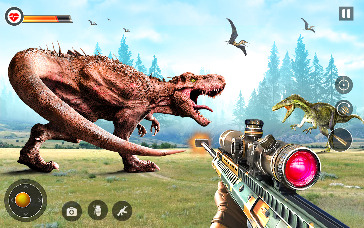 Dino Hunting: Dinosaur Game 3D for Android - Download