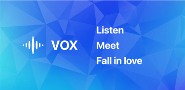 Vox - voice dating screenshot 0