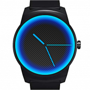 Carbon Neon Watch Face screenshot 3