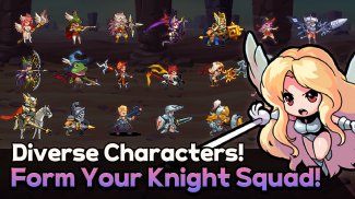 Rush! Knights : Idle RPG screenshot 6