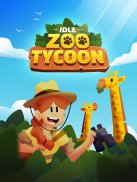 Idle Zoo Tycoon 3D - Animal Pa screenshot 1