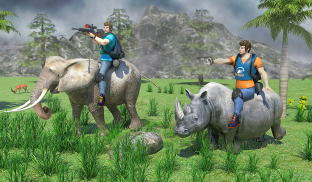 Lost Island Jungle Adventure Hunting Game screenshot 1